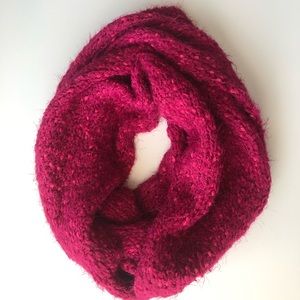 Bloomingdale's Magenta Infinity Scarf
